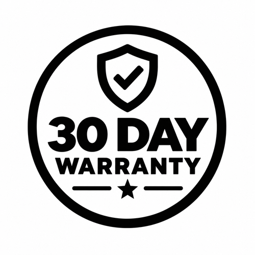30 Day Warranty